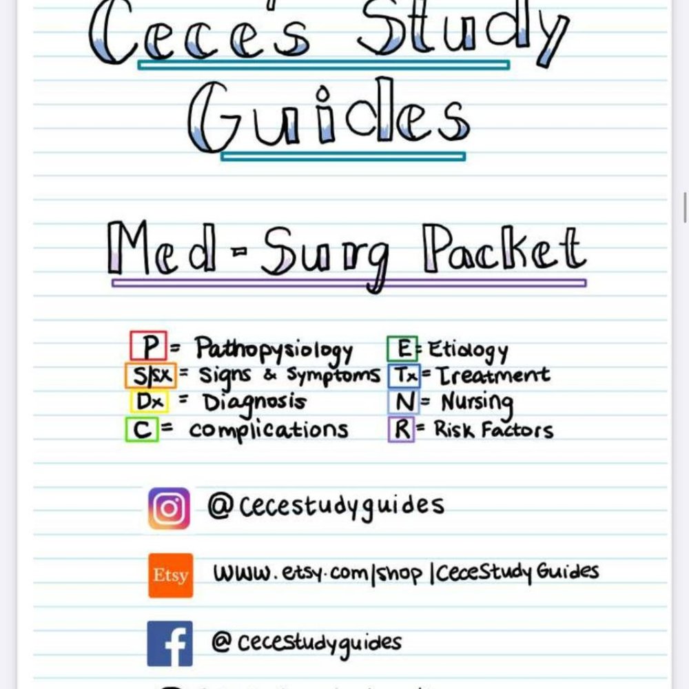 COPY - CeCe Complete Nursing School Study Guide
